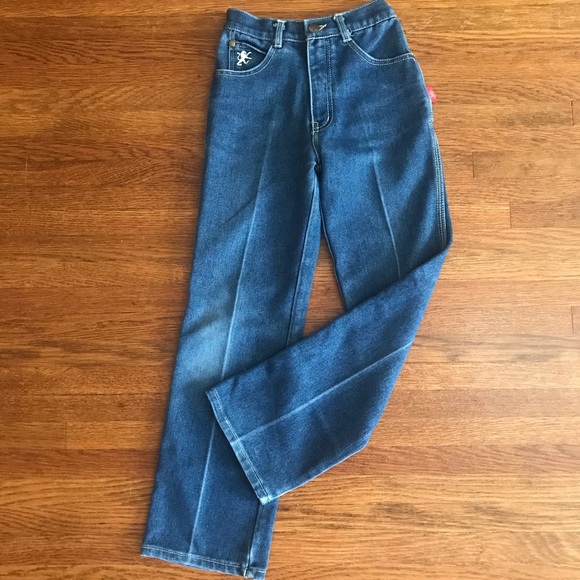 vintage Braxton jeans 8 slim kids boys 70s 80s - Picture 1 of 11
